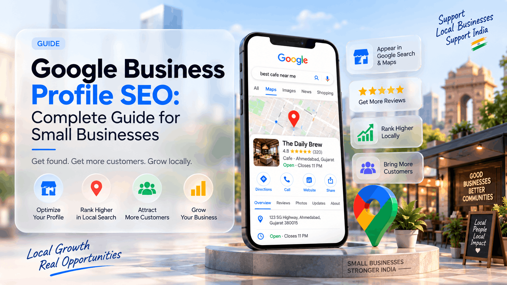 Google Business Profile SEO: Complete Guide for Small Businesses cover